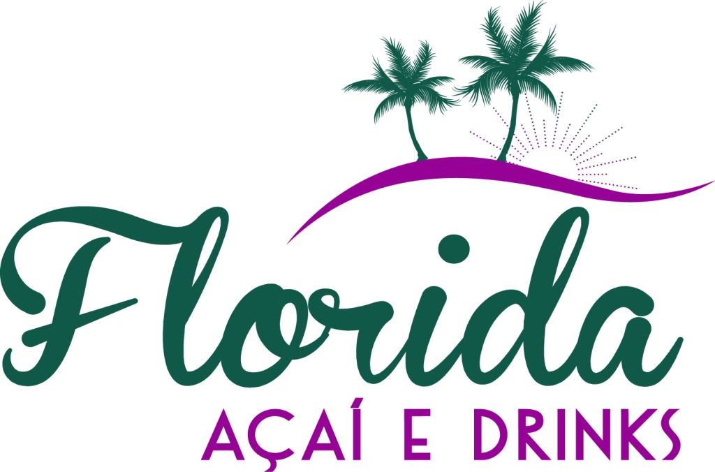 Criação de Identidade Visual para Flórida Açaí e Drinks